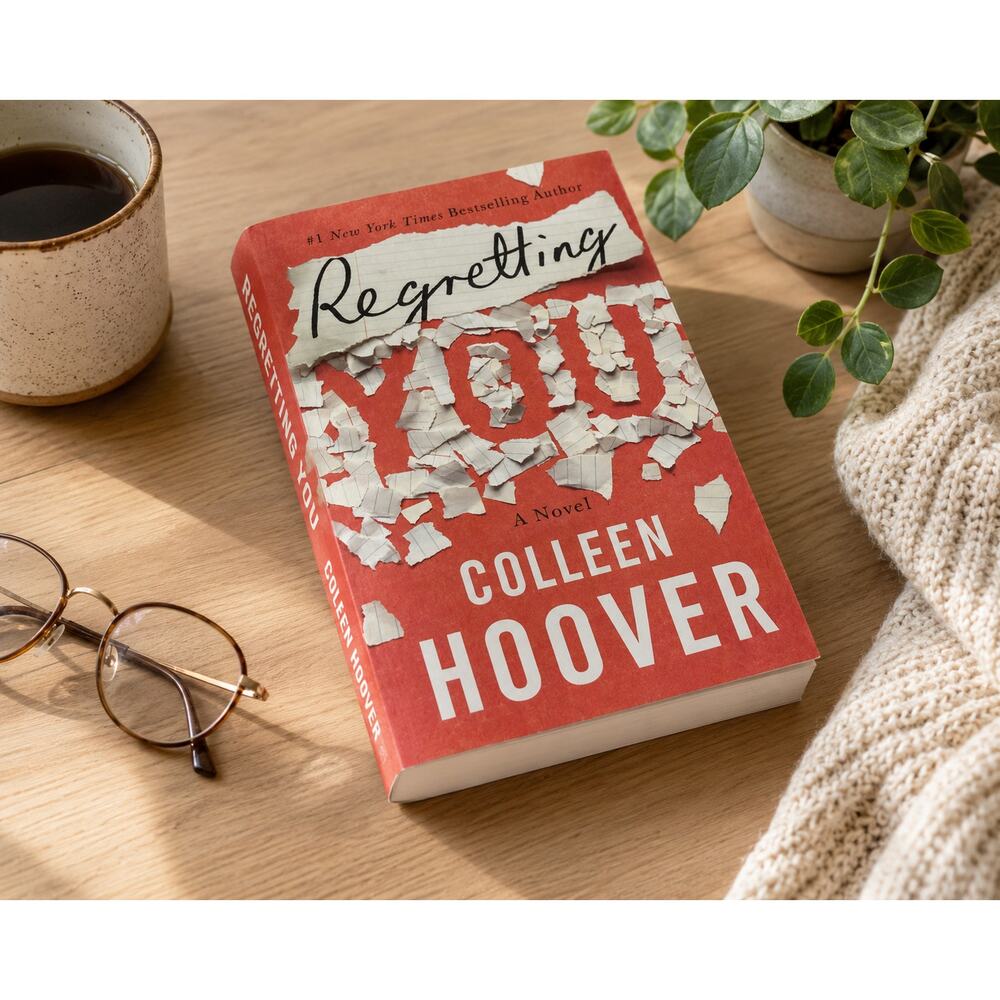 Regretting You by Colleen Hoover Paperback Novel Contemporary Romance